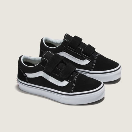 VANS　オールドスクールV（ベルクロ）　子供用スケートボードシューズ