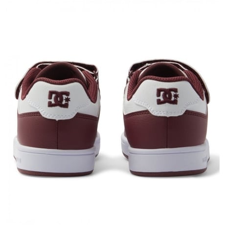 DC SHOES　マンテカ 4 V SN　ホワイト/オーロラ　子供用スケートシューズ