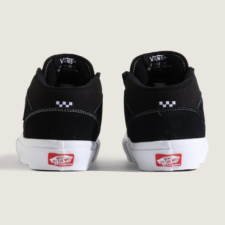VANS　スケートハーフキャブ　ブラック/ホワイト