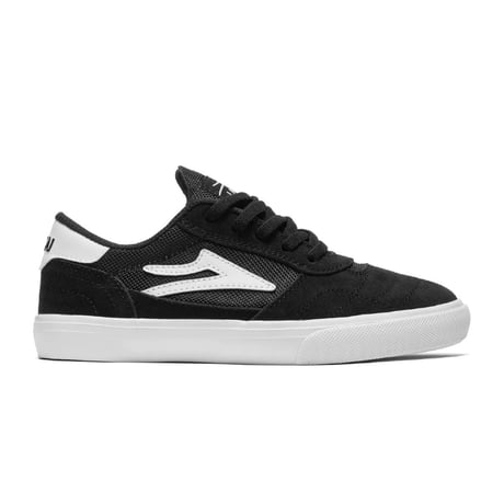 LAKAI　ケンブリッジ キッズ　ブラック/ホワイト（スウェード）子供用スケートシューズ