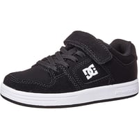 DC SHOES　マンテカ 4 V SN　ブラック/ホワイト（スウェード）　子供用スケートシューズ