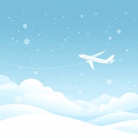 Snowy Departure