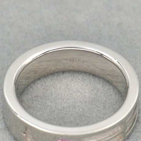 リング＜テニスコート＞◆ピンクトルマリン
