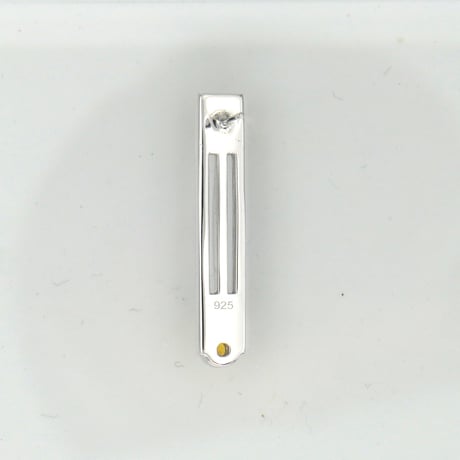 ピアス＜オンザライン＞３cm◆イエローサファイア