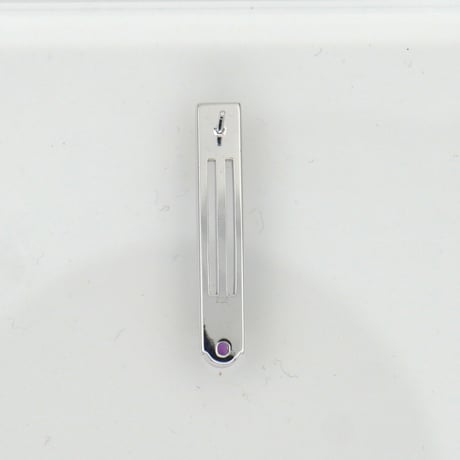 ピアス＜オンザライン＞３cm◆アメシスト