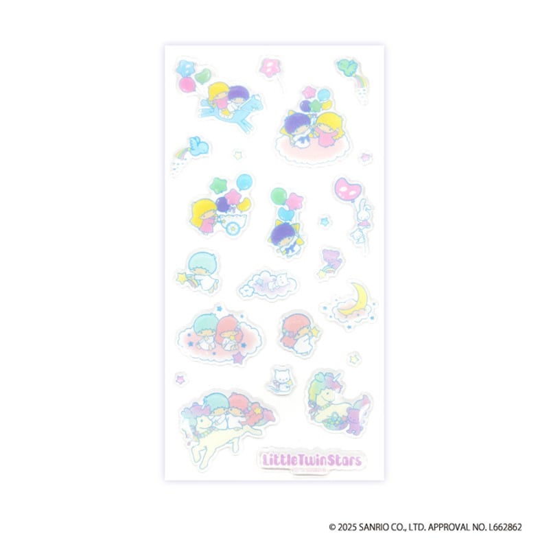 キキララ キラぷくシール おそら サンリオキャラクターズ｜リトル