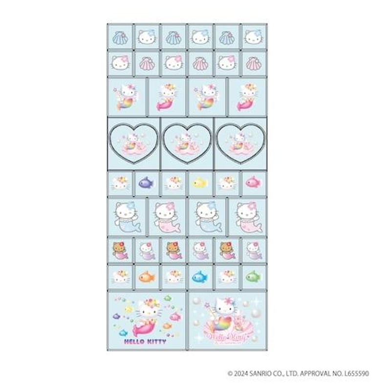サンリオ ハローキティ タイルシール ｜マーメード | rii seal shop