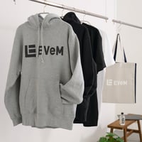EVeM 10.0オンス スウェットフルジップパーカー（パイル）gray