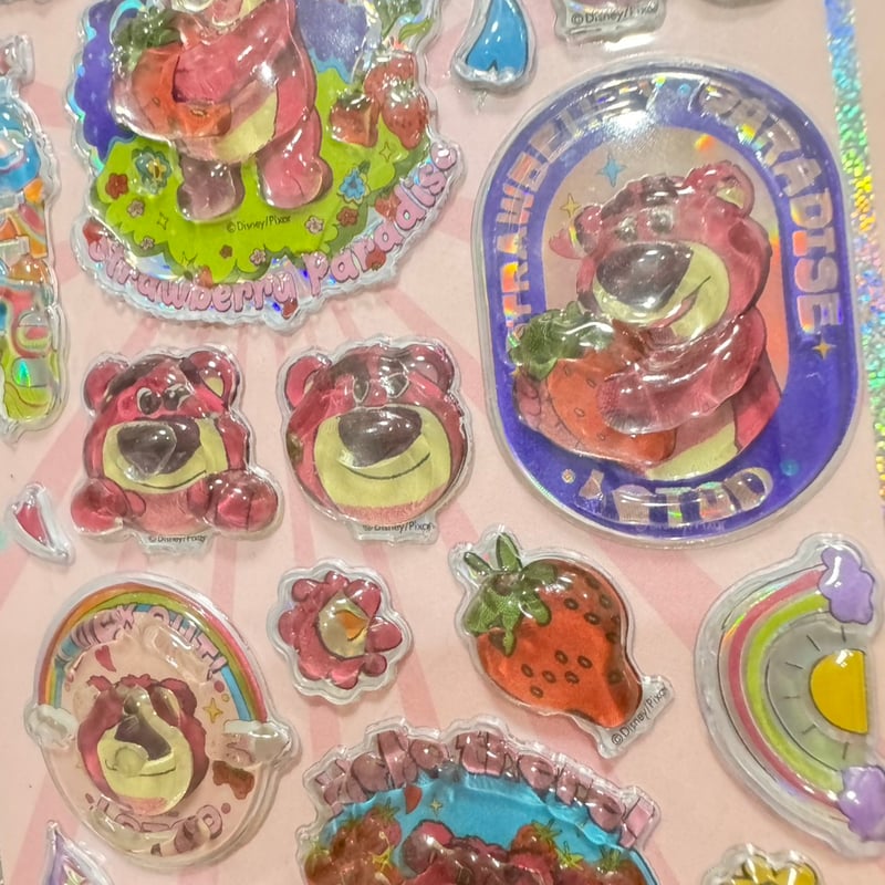 42】 立体硬い水シール くま | MONOZUKI ROOM