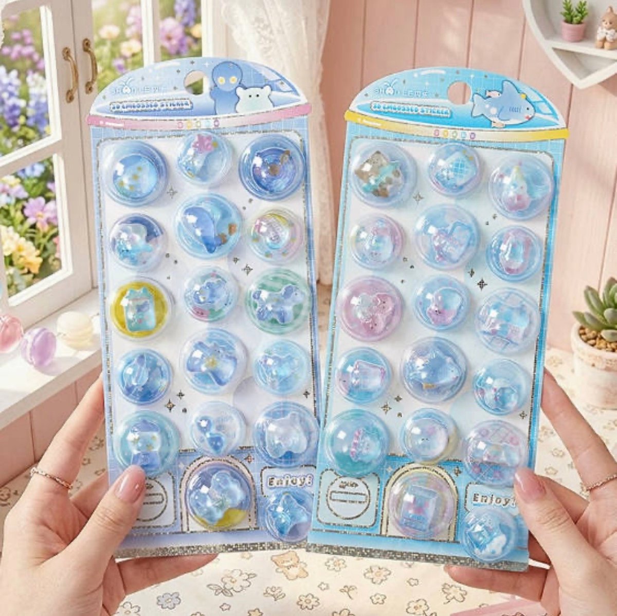 Sunday （同梱❌️）出品　3枚 カプセルポップシール | PINKHOUSE
