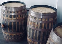 Di Tripper empty barrels for display