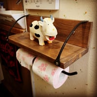 【 STEEL BELT 】トイレペーパーホルダー