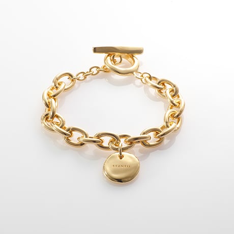 glossy chain bracelet 2.6 K18P
