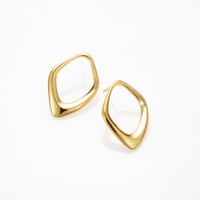 ＜New＞ square pierce II K18P