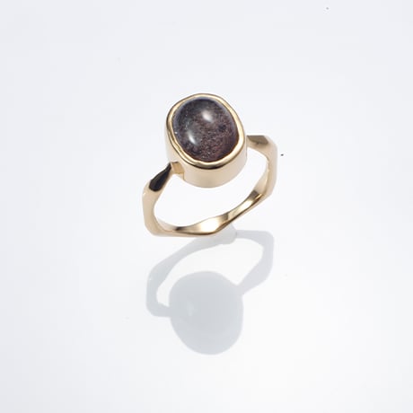 mystic ring with GARDEN QUARTZ
