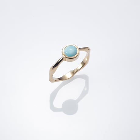 mystic ring with LARIMAR