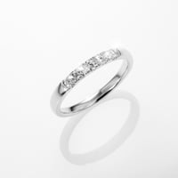 radiance diamond half eternal ring Pt