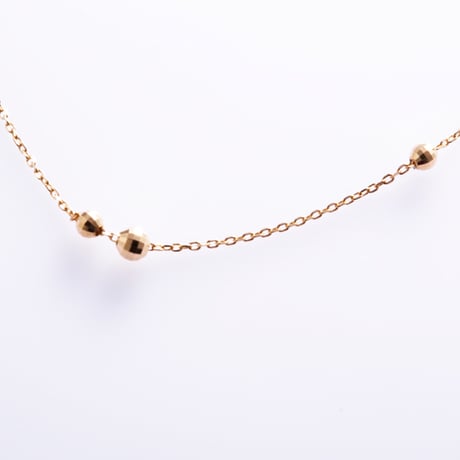 comet necklace K18YG