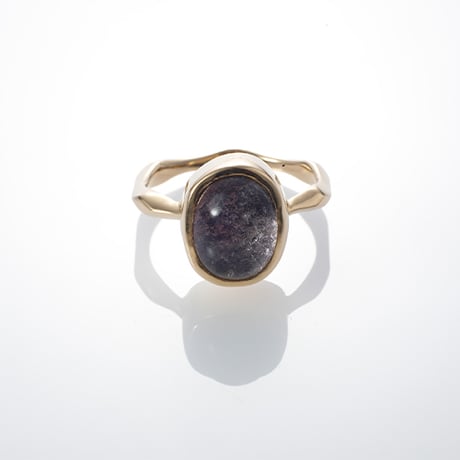 mystic ring with GARDEN QUARTZ