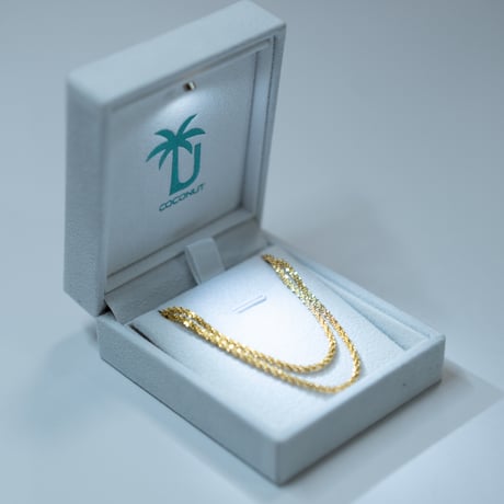 coconut single necklace【gold】