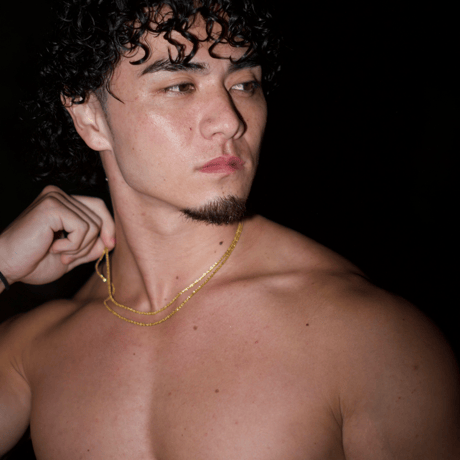 coconut single necklace【gold】