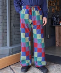 〈NEEDLES〉String Easy Pants - Cotton Oxford Patchwork