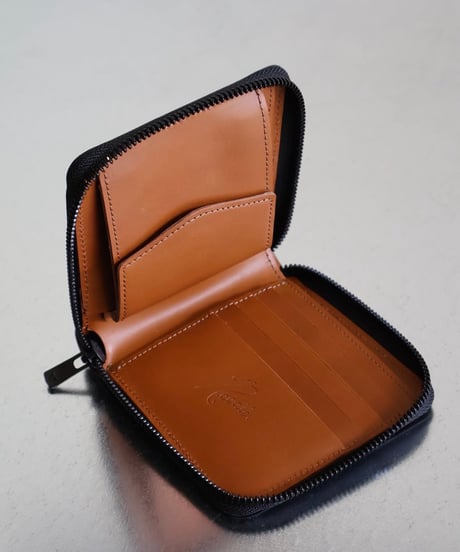 〈NEEDLES〉Single Wallet - Steer Leather / Black, Brown