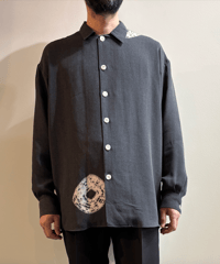 NEEDLES Uncon Shirt - R/PE Crepe / Tie Dye