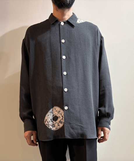 NEEDLES Uncon Shirt - R/PE Crepe / Tie Dye