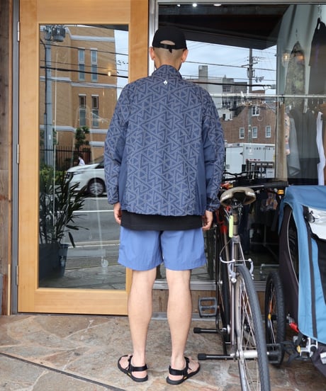 〈SOUTH2 WEST8〉Belted C.S. Short - Nylon Ripstop / Ivory, Blue