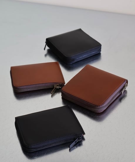 〈NEEDLES〉Single Wallet - Steer Leather / Black, Brown
