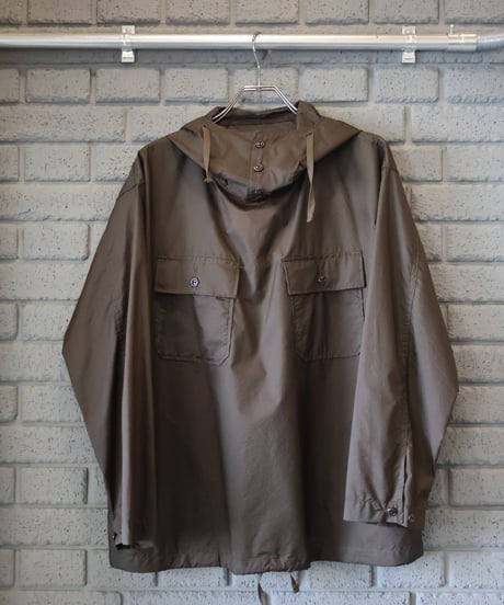 〈ENGINEERED GARMENTS〉Cagoule Shirt - Nylon Micro Ripstop / Brown