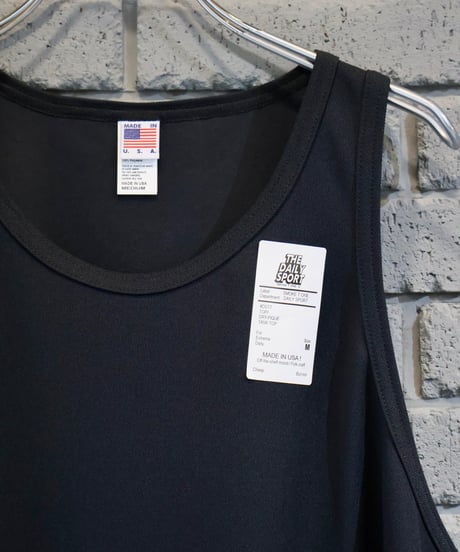 〈D-SPORT WEAR〉Dry-Pique Tank Top / White, Black, Navy