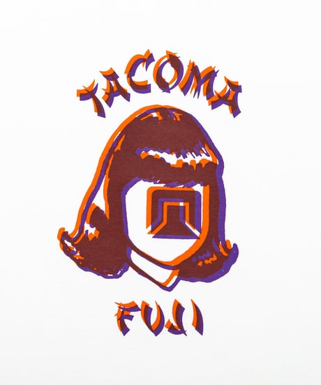 〈TACOMAFUJI RECORDS〉LOGO ORIENTALES Tee ‘26 / White