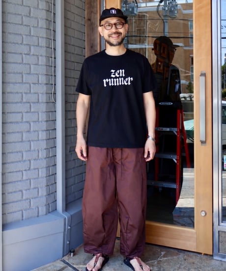 〈NEEDLES〉H.D. Jean - Memory Poly Taffeta / Brown