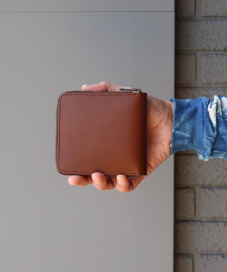 〈NEEDLES〉Single Wallet - Steer Leather / Black, Brown