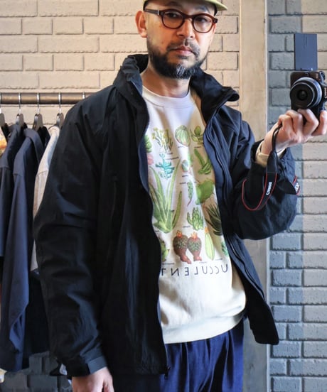 〈SOUTH2 WEST8〉Weather Effect Jacket - Nylon Ripstop / Black