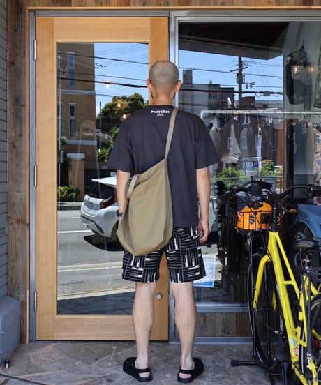 〈ENGINEERED GARMENTS〉Fatigue Short - Cotton Tile Print Canvas / Black CL