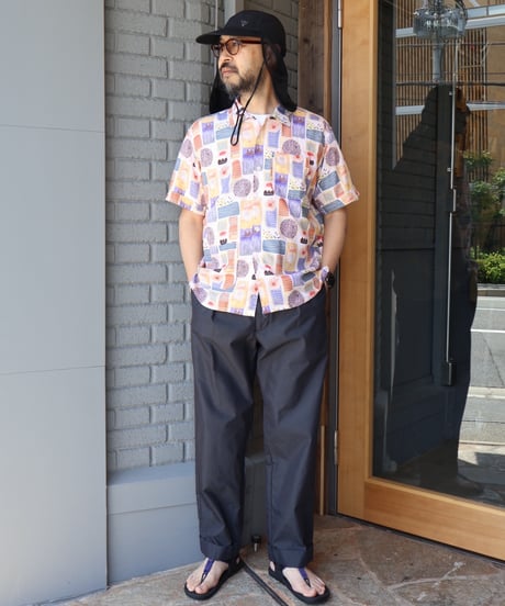 〈ENGINEERED GARMENTS〉Camp Shirt - Color Tencel Jamaican