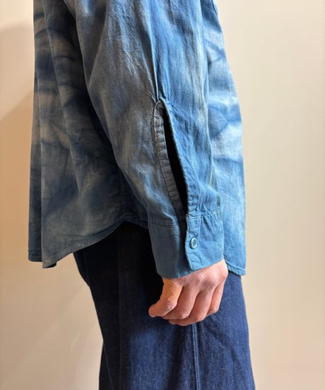 〈ONOKORO〉Indigo-Dyed Shirt / C