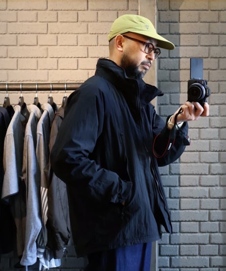 〈SOUTH2 WEST8〉Weather Effect Jacket - Nylon Ripstop / Black