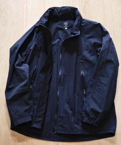 〈SOUTH2 WEST8〉Weather Effect Jacket - Nylon Ripstop / Black