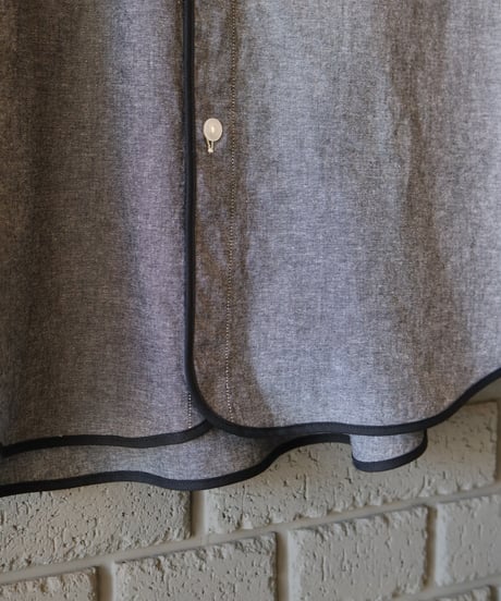 〈ENGINEERED GARMENTS〉Copley Shirt - Cotton Chambray / Blue