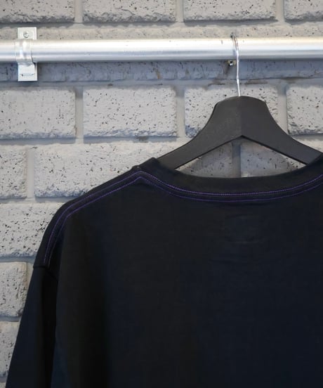 〈NEEDLES〉S/S Pocket Tee - Cotton Jersey / Purple, Black, Green, Heather Grey