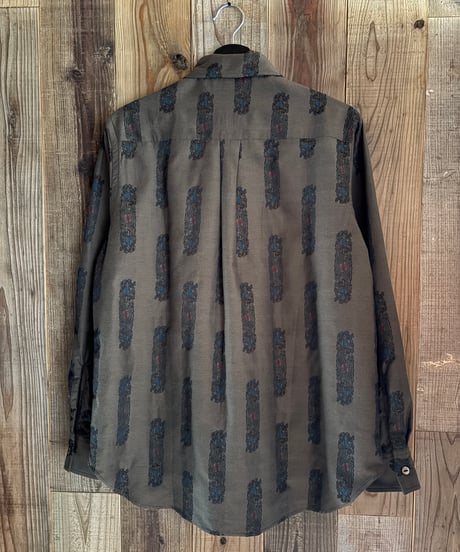 NEEDLES Pin-Tuck Collar Shirt / Abstract Jaq.