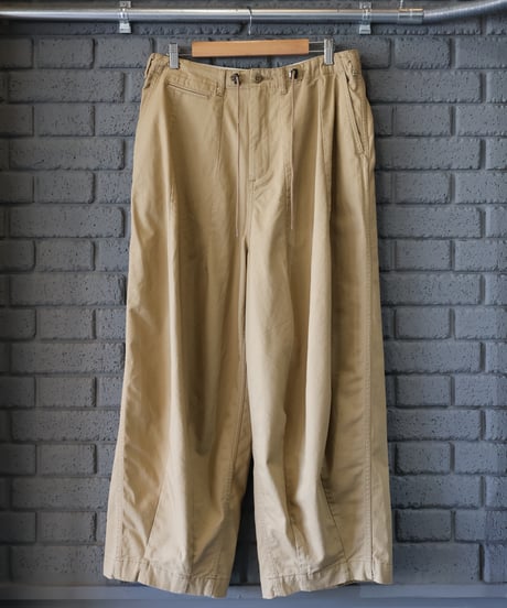 〈NEEDLES〉H.D. Pant - Military / Khaki, Black