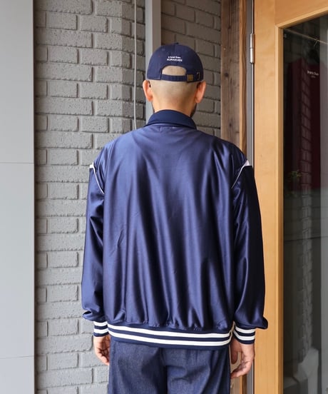 〈NEEDLES〉Track Jacket - Tricot Sateen / Navy, Black