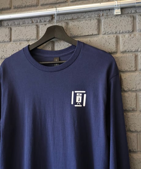 〈MARUCHAN〉Staff Tee - Long Sleeve / Burgundy, Navy