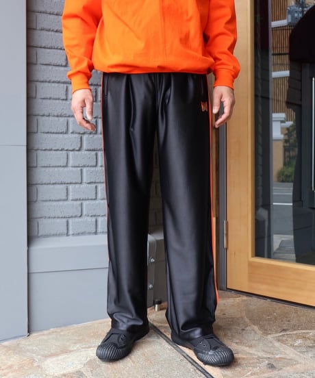 〈NEEDLES〉Track Pant - Tricot Sateen / Navy, Black