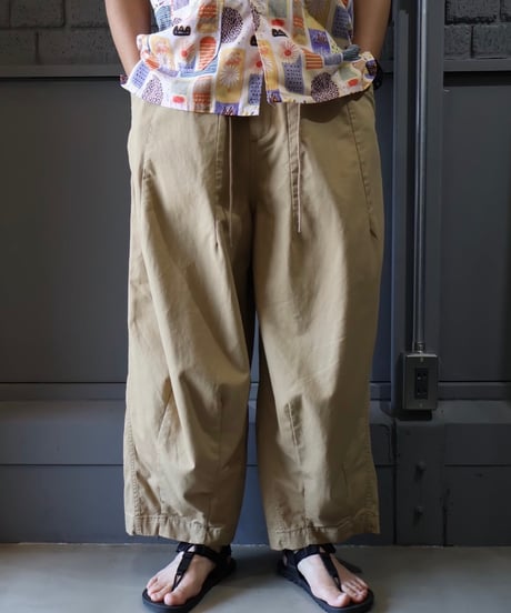 〈NEEDLES〉H.D. Pant - Military / Khaki, Black